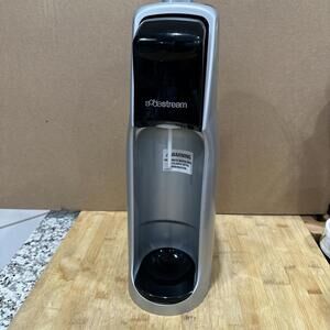 SodaStream Jet Soda Maker Model A200 Machine Black Gray Tested No CO2 *
